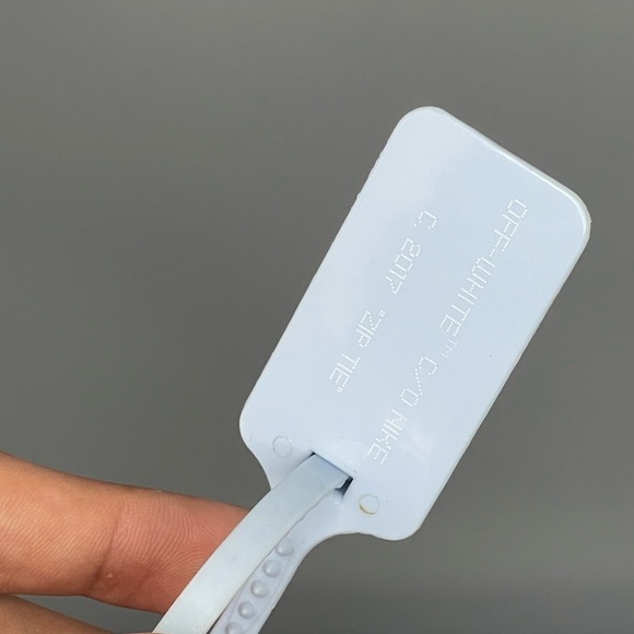 Off-White x Nike Air Max 97 Black / Orange - Zip Tie Size 13 AJ4585-001 OG Box - Picture 7 of 15